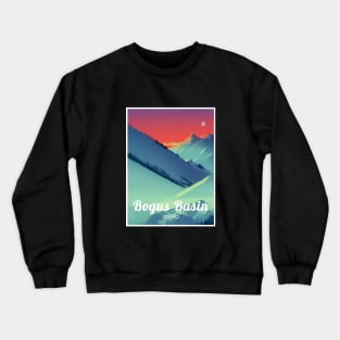 Bogus Basin Idaho United States ski Crewneck Sweatshirt